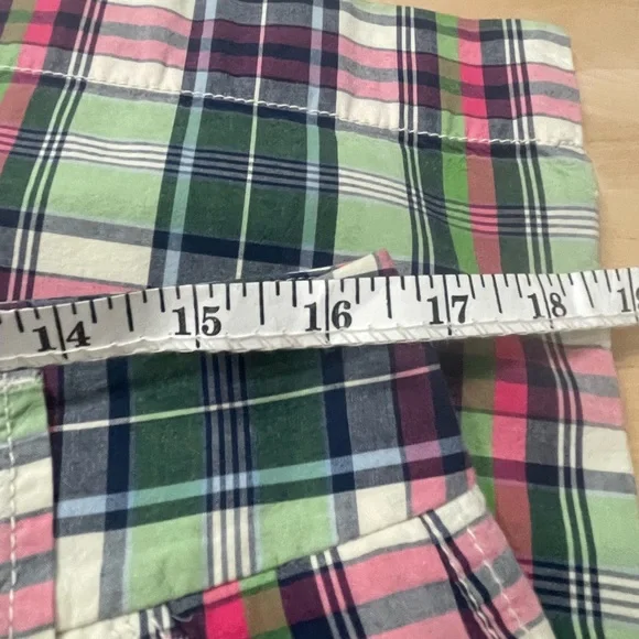 J Crew Plaid Pants - Green, Pink, and Blue - Picture 6 of 7